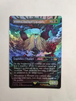 Jenova, Ancient Calamity (Borderless) (Foil) MTG Final Fantasy (346) FFVII Rare - Image 6