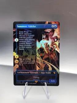 Summon: Valefor (Borderless) Commander: Final Fantasy Foil - Image 3