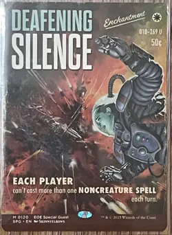 Deafening Silence (Showcase) Edge of Eternities Special Guests - Mythic #120 - Image 2