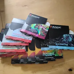 Magic: the Gathering MtG, Lot of 50+ empty boxes (set, play, collector), various - Image 10