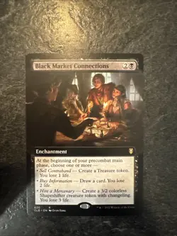 Black Market Connections  Commander Legends: Battle for Baldur's Gate Regular - Image 1