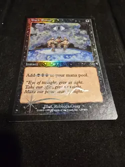 Magic: The Gathering Dark Ritual LP Mercadian Masques Foil Artist Signature - Image 13