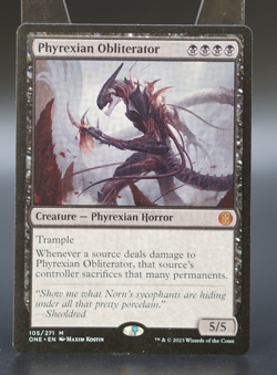 Magic The Gathering MTG Phyrexian Obliterator Regular - Image 2