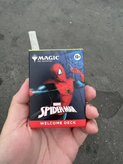 SDCC 2025 Magic Gathering Spider-Man Peter Parker Welcome Starter Deck Hasbro - Image 1