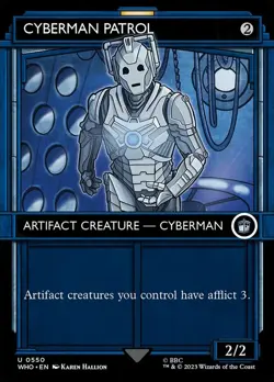 1x Cyberman Patrol - Showcase - MTG Doctor Who - NM-Mint, English - Image 2