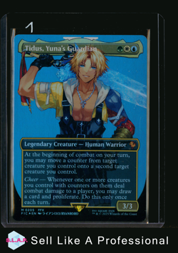 YUNA'S GUARDIAN FOIL 0205 FINAL FANTASY WINGED ANGEL MTG MAGIC TIDUS - Image 3