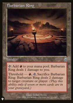 RUSH ENGLISH Circle of the Barbarians - Barbarian Ring MTG Magic MB1 - Image 2