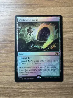 MTG Wastewood Verge (Foil) [Aetherdrift, Near Mint] - Image 1