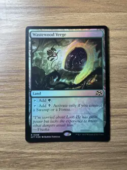 MTG Wastewood Verge (Foil) [Aetherdrift, Near Mint] - Image 4