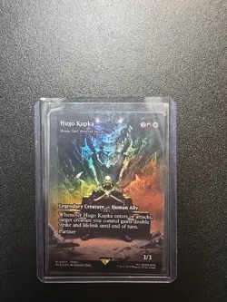 MTG Magic Final Fantasy Hugo Kupka - Bruse Tarl, Boorish Herder SHOWCASE FOIL - Image 1