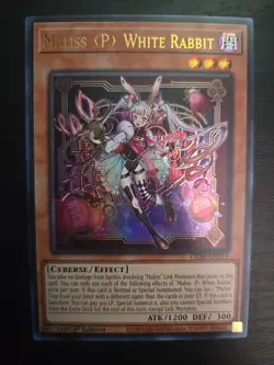 *** MALISS P WHITE RABBIT *** 1ST EDITION ULTRA RARE CRBR-EN015 YUGIOH! - Image 1