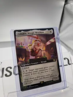 Stiltzkin, Moogle Merchant (Extended Art) Final Fantasy MTG Magic The Gathering - Image 1