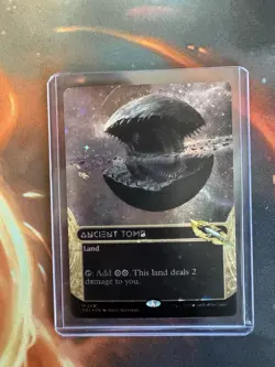 Ancient Tomb 0091 Borderless Galaxy Foul Edge of Eternities Magic MTG - Image 1