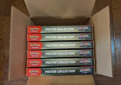 Case of 6 - Pokemon Scarlet & Violet Prismatic Evolutions Poster Collection - Image 2