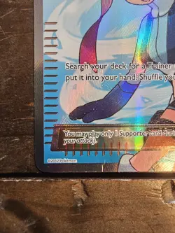 Pokemon trainer Skyla Boundaries Crossed 149/149 Ultra Rare Full Art XY Holo - Image 3