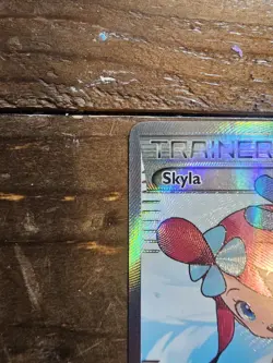 Pokemon trainer Skyla Boundaries Crossed 149/149 Ultra Rare Full Art XY Holo - Image 5