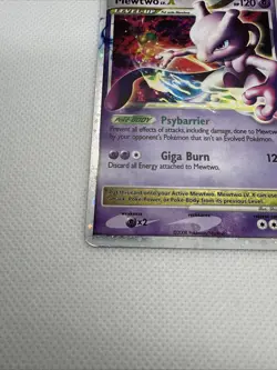 Mewtwo Lv. X DP28 Holo Ultra Rare Promo Pokemon Diamond & Pearl MP - Image 2