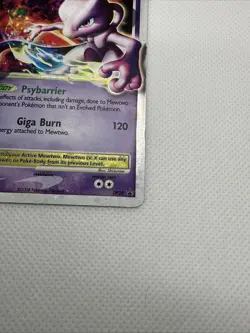 Mewtwo Lv. X DP28 Holo Ultra Rare Promo Pokemon Diamond & Pearl MP - Image 3