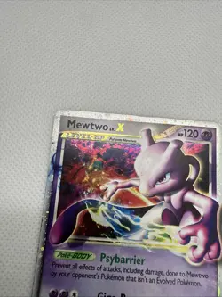 Mewtwo Lv. X DP28 Holo Ultra Rare Promo Pokemon Diamond & Pearl MP - Image 4