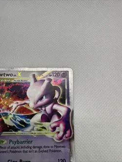 Mewtwo Lv. X DP28 Holo Ultra Rare Promo Pokemon Diamond & Pearl MP - Image 5
