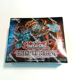 Yugioh Legendary Duelists Rage of Ra Booster Box 1st Edition - Factory Sealed - Image 1