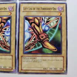 4x Forbidden One Left Right Arm Leg - DLG1 Common Set - Yugioh - Image 5
