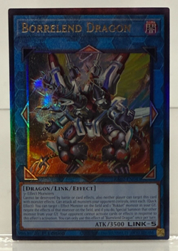 Yu-Gi-Oh! TCG Borrelend Dragon RA02-EN043 Prismatic Ultimate Rare NM/M - Image 2