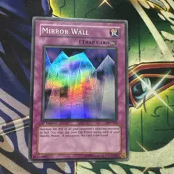 Yugioh! Mirror Wall PSV-016 Super Rare 1st Edition VLP - Image 1
