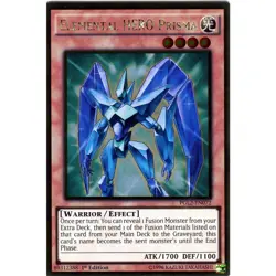 Elemental HERO Prisma Yu-Gi-Oh! PGL2-EN072 1st Gold Rare - Image 2