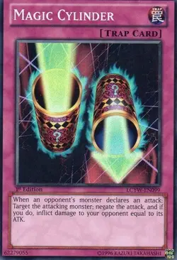 Yugioh! Magic Cylinder - LCYW-EN099 - Super Rare - Unlimited Edition Near Mint, - Image 1