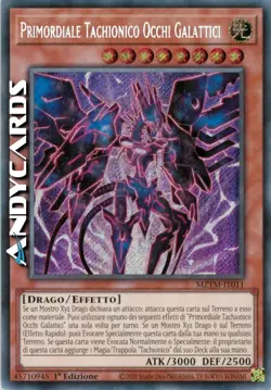 PRIMORDIAL TACHYONIC GALACTIC EYES • Secret • MZTM IT011 • 1Ed • Yugioh! - Image 1