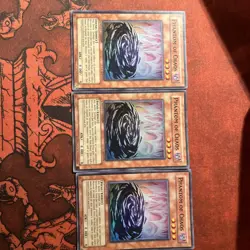 Yu-Gi-Oh Phantom of Chaos Super Rare Limited Edition GLAS-ENSE1 Play Set Of 3 - Image 1