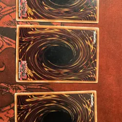Yu-Gi-Oh Phantom of Chaos Super Rare Limited Edition GLAS-ENSE1 Play Set Of 3 - Image 13