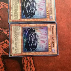 Yu-Gi-Oh Phantom of Chaos Super Rare Limited Edition GLAS-ENSE1 Play Set Of 3 - Image 7