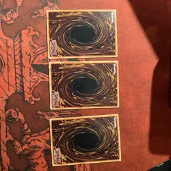 Yu-Gi-Oh Phantom of Chaos Super Rare Limited Edition GLAS-ENSE1 Play Set Of 3 - Image 8
