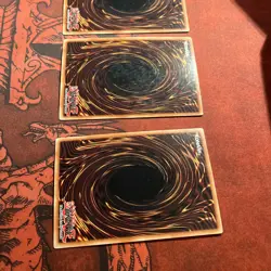 Yu-Gi-Oh Phantom of Chaos Super Rare Limited Edition GLAS-ENSE1 Play Set Of 3 - Image 9