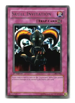 Skull Invitation - PSV-056 1st Edition Rare - YuGiOh-LP - Image 2