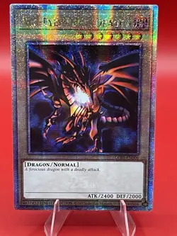 Yu-Gi-Oh! TCG Red-Eyes Black Dragon (Quarter Century Secret Rare) - Legendary Collection: 25th Anniversary Edition (LC01) Legendary Collection: 25th Anniversary Edition LC01-EN006 - Image 4