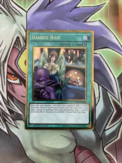 PGL3-EN084 Shared Ride Gold Rare 1st Edition NM Yugioh Card - Image 1