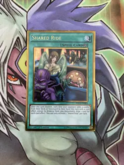PGL3-EN084 Shared Ride Gold Rare 1st Edition NM Yugioh Card - Image 3