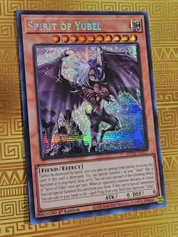 Spirit Of Yubel MP24-EN127 Prismatic Secret Rare 1st Ed NM Yu-Gi-Oh - Image 1
