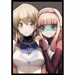 Yu-Gi-Oh Alexis Rhodes Cyber Tutu doujin Card Sleeve Protector - Image 1