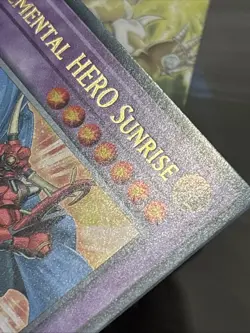 Yu-Gi-Oh! Elemental HERO Sunrise LED6-EN012 Magical Hero Unlimited Ultra Rare LP - Image 4