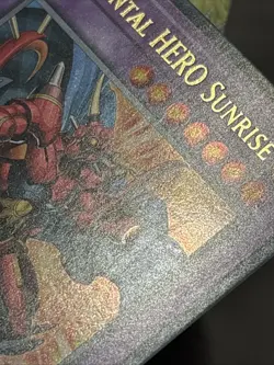Yu-Gi-Oh! Elemental HERO Sunrise LED6-EN012 Magical Hero Unlimited Ultra Rare LP - Image 5
