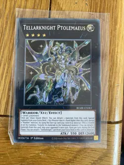 Tellarknight Ptolemaeus | BLMR-EN083 | Secret Rare | 1st Edition | YuGiOh TCG - Image 1