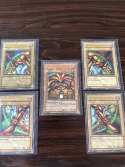 Yu-Gi-Oh! Exodia the Forbidden One complete Set LOB-120-124- Ultra Rare - Image 1
