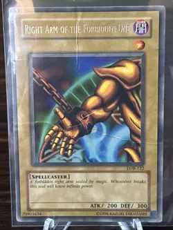 Yu-Gi-Oh! Exodia the Forbidden One complete Set LOB-120-124- Ultra Rare - Image 3