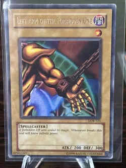 Yu-Gi-Oh! Exodia the Forbidden One complete Set LOB-120-124- Ultra Rare - Image 4