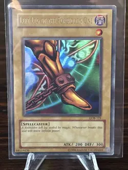 Yu-Gi-Oh! Exodia the Forbidden One complete Set LOB-120-124- Ultra Rare - Image 6