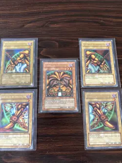 Yu-Gi-Oh! Exodia the Forbidden One complete Set LOB-120-124- Ultra Rare - Image 7